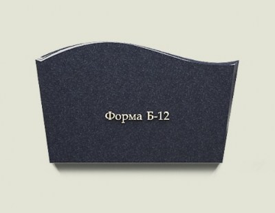 Форма Б12